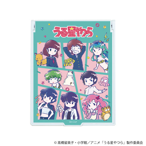 『うる星やつら』デカキャラミラー 01/コマ割りデザイン(Candy artイラスト)