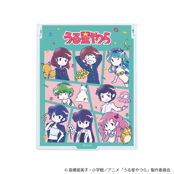 『うる星やつら』デカキャラミラー 01/コマ割りデザイン(Candy artイラスト)