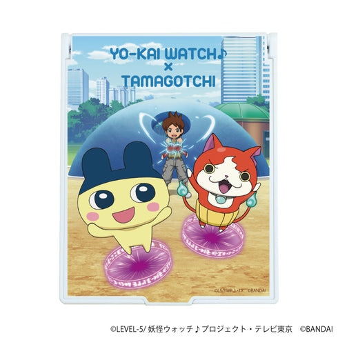 『妖怪ウォッチ♪×たまごっち』デカキャラミラー 01/集合デザイン(公式イラスト)