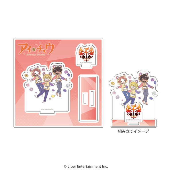 『アイ★チュウ Étoile Stage-』アクリルフィギュアプレート 10/F∞F クマ校長パーカーver.(グラフアートイラスト)