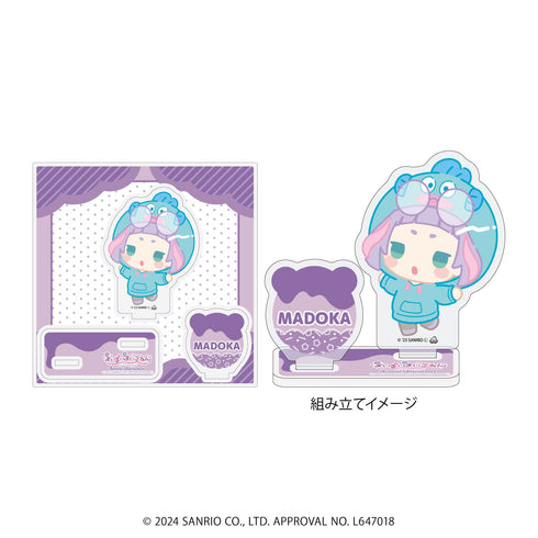 『まいまいまいごえん』アクリルフィギュアプレート 26/マドカ ハンギョドンパーカー(公式イラスト)