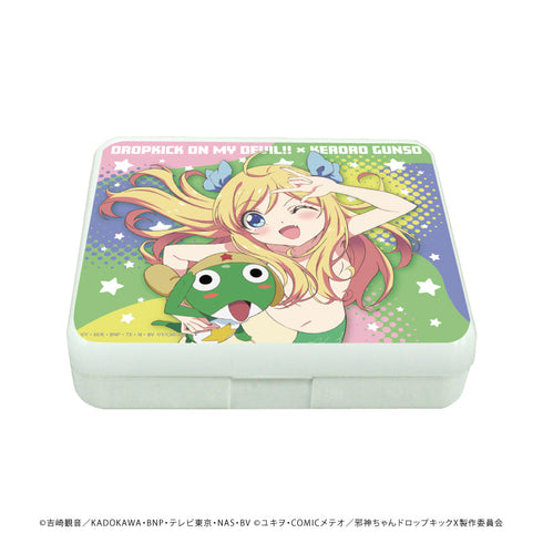 『邪神ちゃんドロップキック × ケロロ軍曹』小物ケース 01/邪神ちゃん&ケロロ(描き下ろしイラスト)