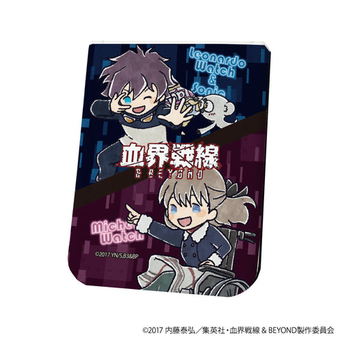 『血界戦線 & BEYOND』レザーフセンブック 02/レオナルド&ソニック&ミシェーラ(グラフアートイラスト)