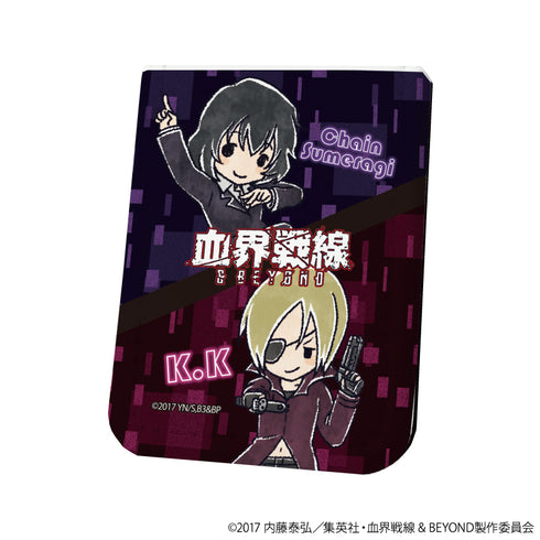 『血界戦線 & BEYOND』レザーフセンブック 06/チェイン&K・K(グラフアートイラスト)