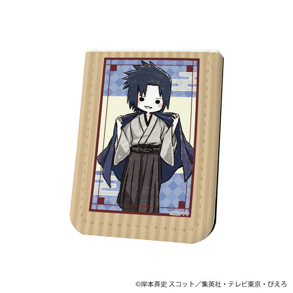 『NARUTO&BORUTO』レザーフセンブック 27/うちはサスケ ハイカラレトロver.(グラフアートイラスト)