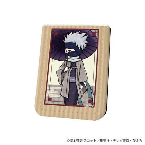 『NARUTO&BORUTO』レザーフセンブック 28/はたけカカシ ハイカラレトロver.(グラフアートイラスト)