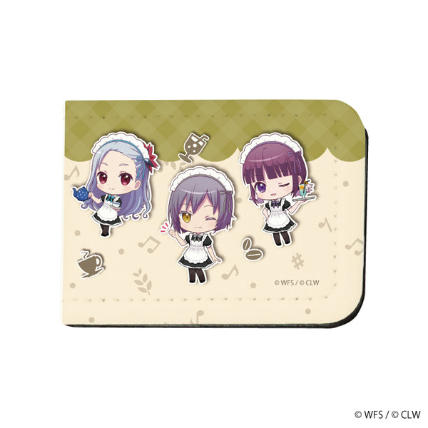 『ららマジ』レザーフセンブック 07/メイドver. 紗彩&レイナ&葉月(ミニキャライラスト)
