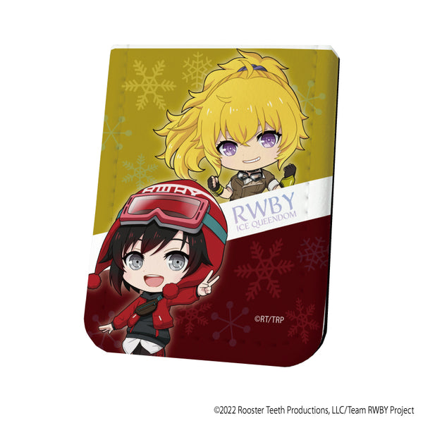 『RWBY 氷雪帝国』レザーフセンブック 01/ルビー&ヤン(ミニキャラ)