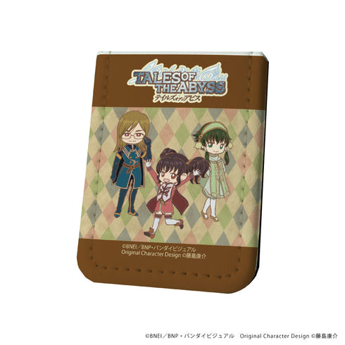『テイルズ オブ ジ アビス』レザーフセンブック 02/ジェイド&アニス&イオン(レトロアートイラスト)