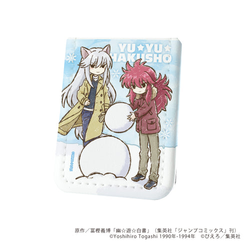 『幽☆遊☆白書』レザーフセンブック 12/蔵馬&妖狐蔵馬 冬ver.(グラフアートイラスト)