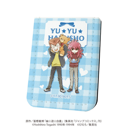 『幽☆遊☆白書』レザーフセンブック 16/桑原和真&蔵馬 ホワイトデーver.(グラフアートイラスト)