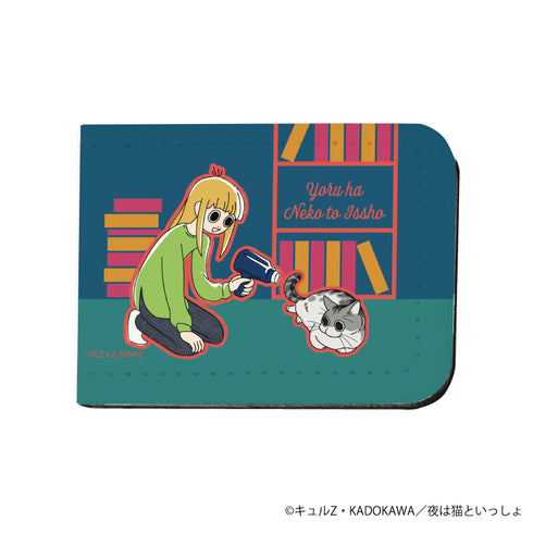 『夜は猫といっしょ』レザーフセンブック 02/キュルガ&ピーちゃん