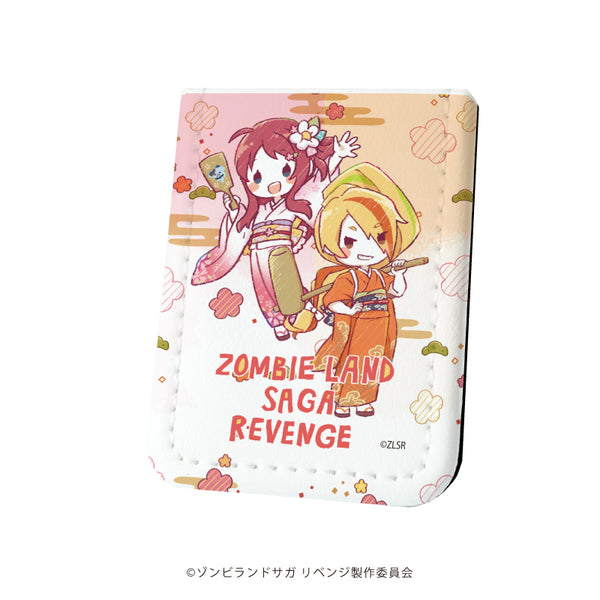 『ゾンビランドサガ リベンジ』レザーフセンブック 07/源さくら&二階堂サキ 振袖ver.(グラフアートイラスト)