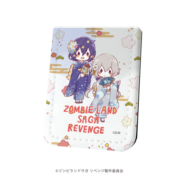 『ゾンビランドサガ リベンジ』レザーフセンブック 08/水野愛&紺野純子 振袖ver.(グラフアートイラスト)