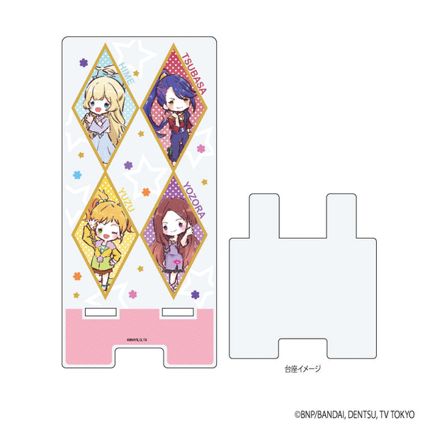 『アイカツスターズ!』スマキャラスタンド 02/ひめ&ツバサ&夜空&ゆず(グラフアート)