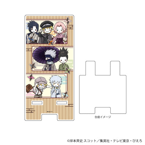 『NARUTO&BORUTO』スマキャラスタンド 01/コマ割りデザイン ハイカラレトロver.(グラフアートイラスト)