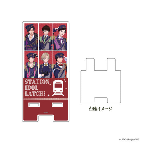 『STATION IDOL LATCH!』スマキャラスタンド 02/リーダー(公式イラスト)