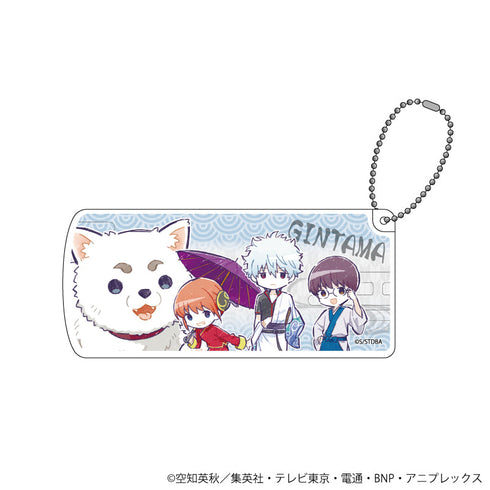 『銀魂』スライド式小物ケース 01/銀時&新八&神楽&定春(グラフアートイラスト)
