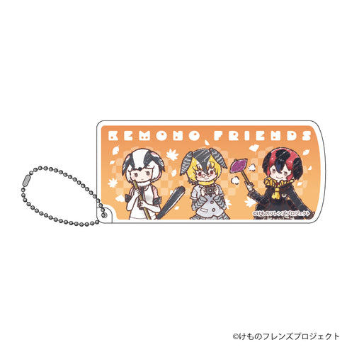 『けものフレンズ』スライド式小物ケース 02/エナガ&アリツカゲラ&ヤブツカツクリ 紅葉ver.(グラフアートイラスト)