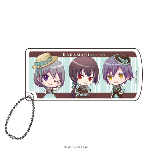 『ららマジ』スライド式小物ケース 03/アンナ&悠花&百花(ミニキャライラスト)