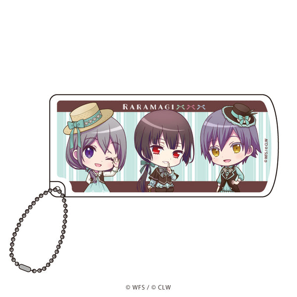 『ららマジ』スライド式小物ケース 03/アンナ&悠花&百花(ミニキャライラスト)