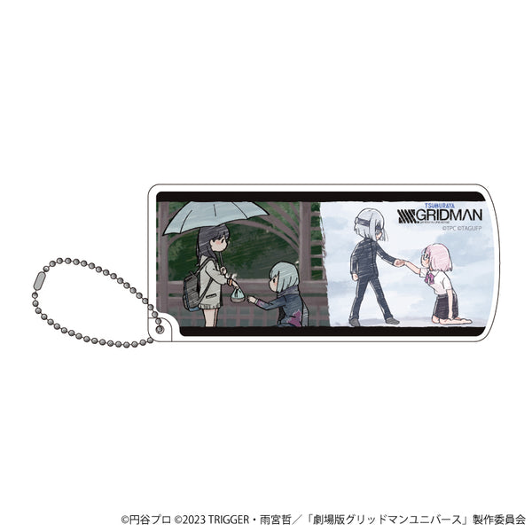 『SSSS.GRIDMAN』スライド式小物ケース 02/宝多六花&新条アカネ&アンチ 場面写ver.(グラフアートイラスト)