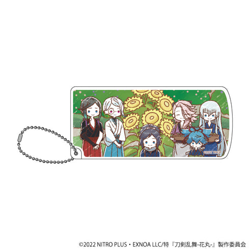 Special "Touken Ranbu -Hanamaru-" Setsugetsuka Slide-Style Accessory Case 03/C (Graph Art Illustration)