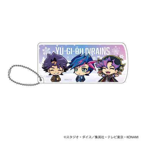 『遊☆戯☆王VRAINS』スライド式小物ケース 11/遊作&草薙&Ai(人間態) 冬ver.(ミニキャライラスト)