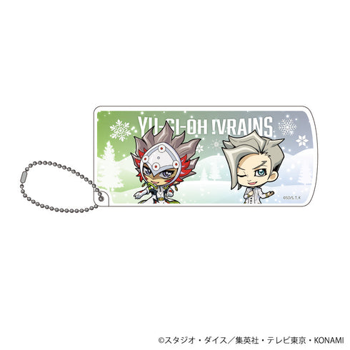 『遊☆戯☆王VRAINS』スライド式小物ケース 12/リボルバー&スペクター 冬ver.(ミニキャライラスト)
