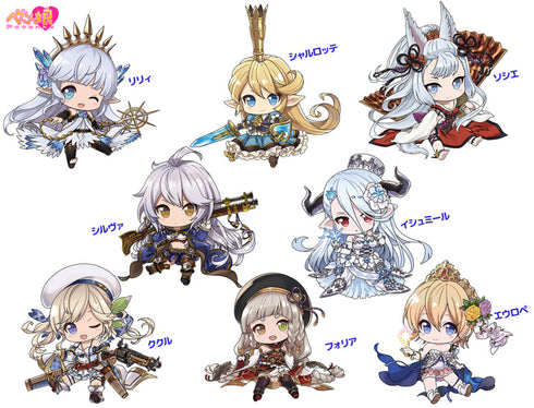 『グランブルーファンタジー』ぺたん娘トレーディングアクリルストラップ vol.2 BOX