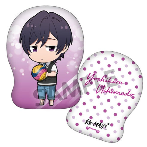 『RE-MAIN』ダイカットクッション 牛窓喜晴