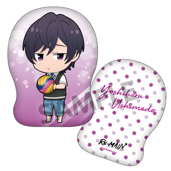 『RE-MAIN』ダイカットクッション 牛窓喜晴