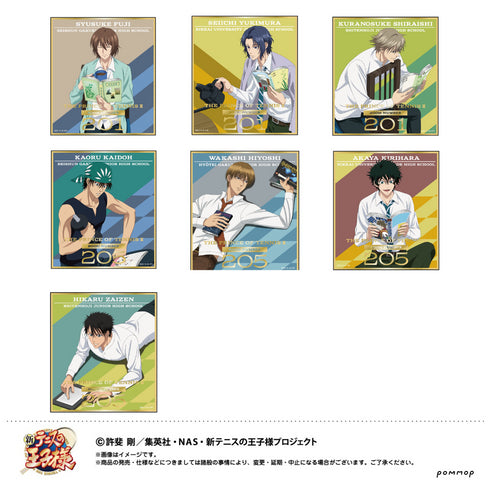 『新テニスの王子様』箔押しミニ色紙コレクション BOX