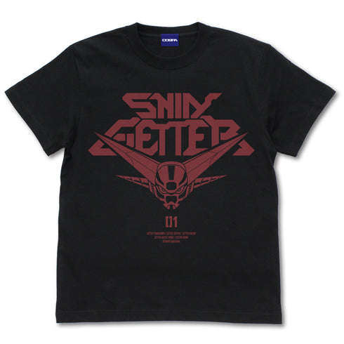『真(チェンジ!!)ゲッターロボ 世界最後の日』真ゲッター1アイコン Tシャツ BLACK