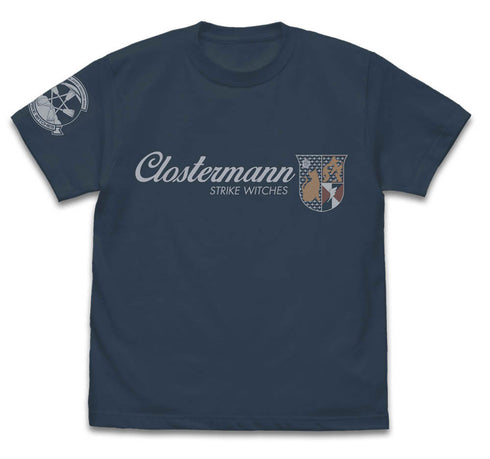 『第501統合戦闘航空団 ストライクウィッチーズ ROAD to BERLIN』ペリーヌ・クロステルマンパーソナルマーク Tシャツ SLATE