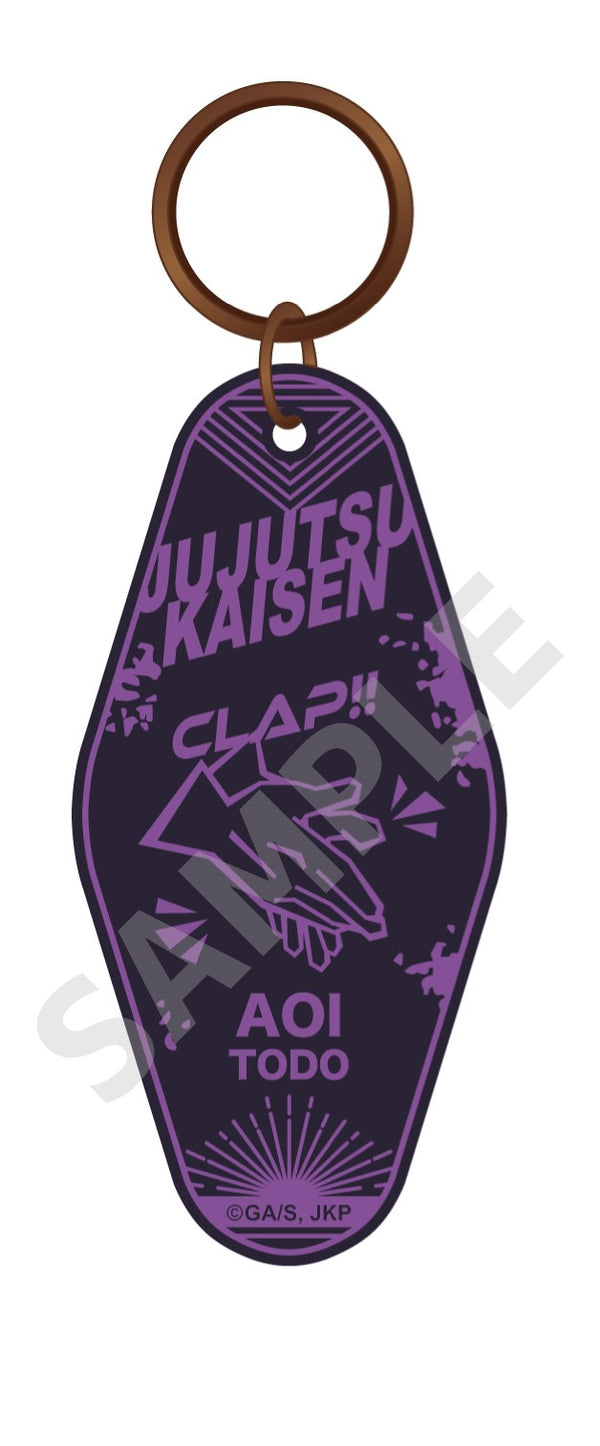 「呪術廻戦」カーヴプレートキーホルダー第四弾 東堂葵