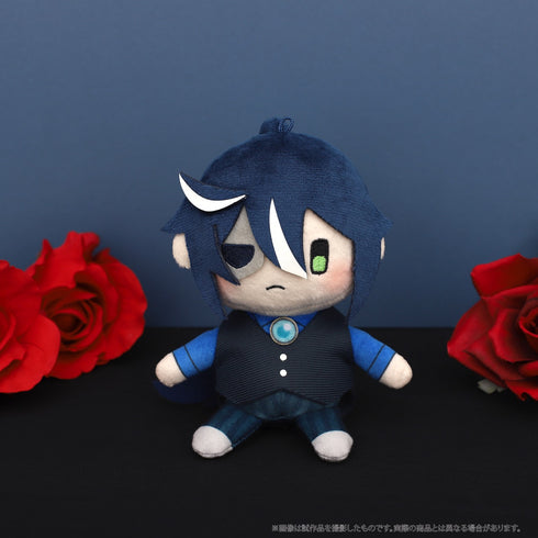 『悪魔執事と黒い猫』ぬいぐるみキーホルダー/ボスキ