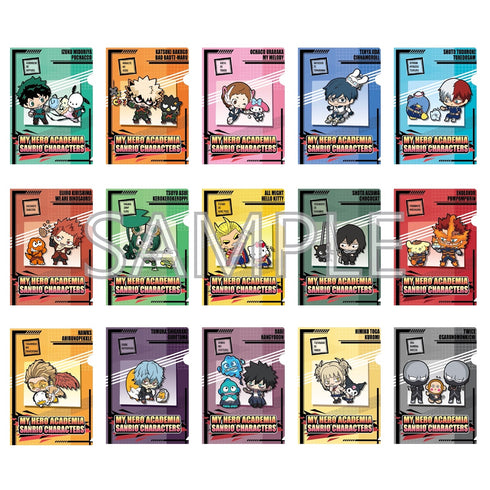 『僕のヒーローアカデミア×サンリオキャラクターズ』クリアファイルAホークス・あひるのペックル