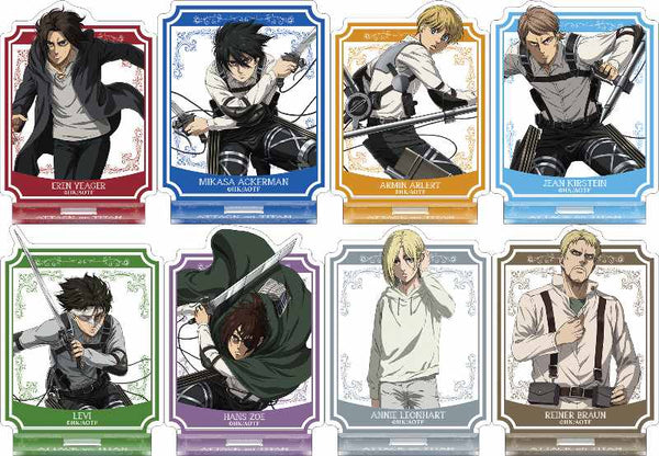 『進撃の巨人』アクリルスタンドコレクション / The Final Season BOX