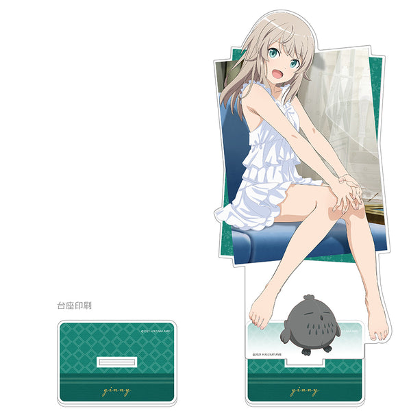 『連盟空軍航空魔法音楽隊 ルミナスウィッチーズ』描き下ろし特大アクリルスタンド(ヴァージニア・ロバートソン/ルームウェア)