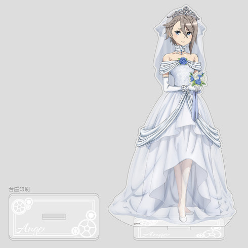 『プリンセス・プリンシパル Crown Handler』描き下ろし特大アクリルスタンド (アンジェ/ウエディング)