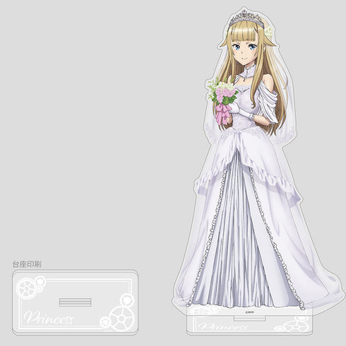 『プリンセス・プリンシパル Crown Handler』描き下ろし特大アクリルスタンド (プリンセス/ウエディング)