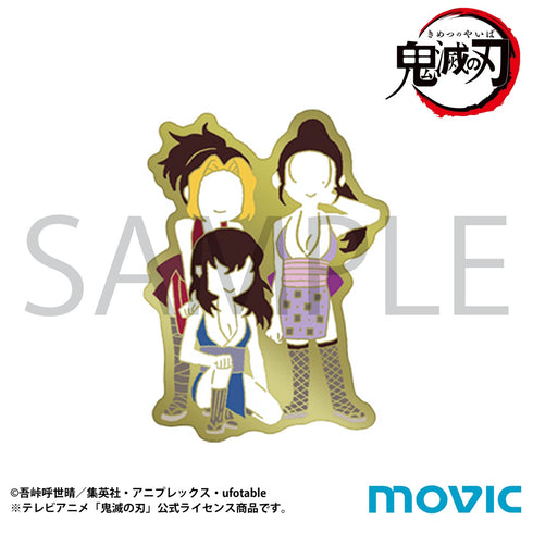 『鬼滅の刃 遊郭編』ピンズ/ゆるパレット 雛鶴&まきを&須磨