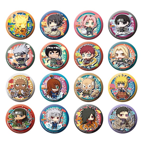 『NARUTO-ナルト- 疾風伝』缶バッジコレクション 忍界大戦だってばよ!編 BOX