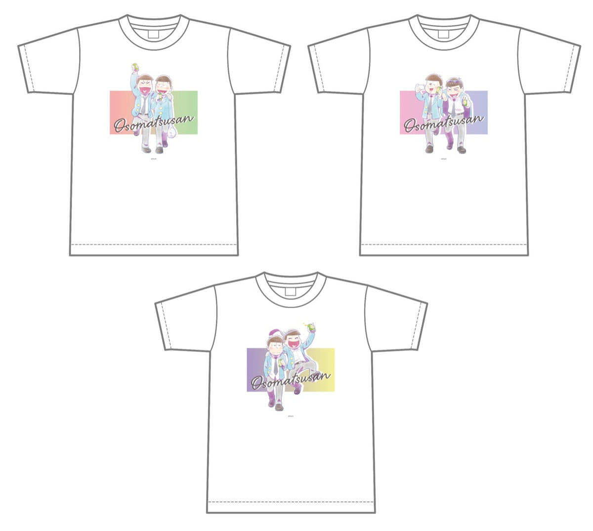 『おそ松さん』【描き下ろし】一松＆十四松 Tシャツ – Anime Store JP