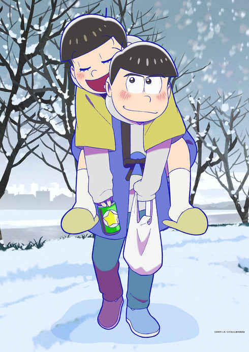 『おそ松さん』【描き下ろし】カラ松&十四松 (冬) B3タペストリー