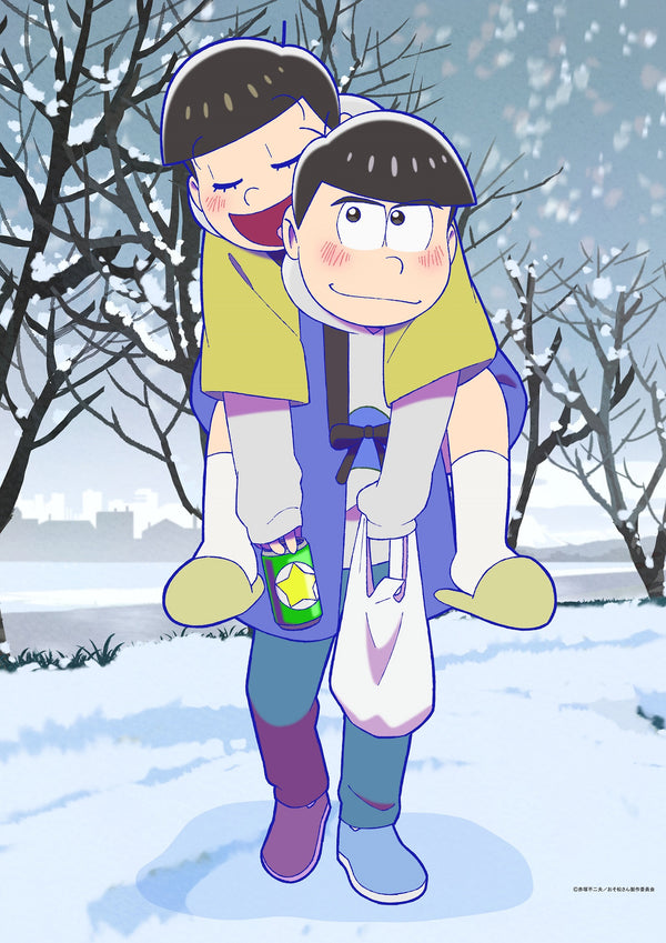 『おそ松さん』【描き下ろし】カラ松&十四松 (冬) B3タペストリー
