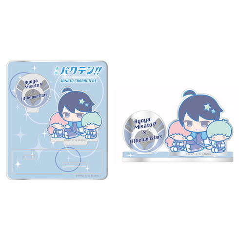 『映画 バクテン‼ × サンリオキャラクターズ』アクリルスタンド 美里×リトルツインスターズ