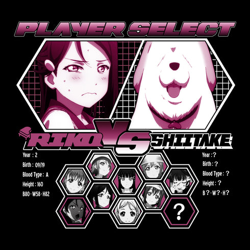 『ラブライブ!サンシャイン!!』桜内梨子エモーショナルTシャツ