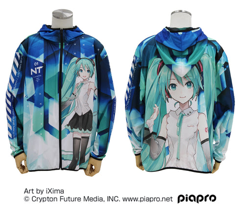 『初音ミク NT』 フルグラフィックドライパーカー